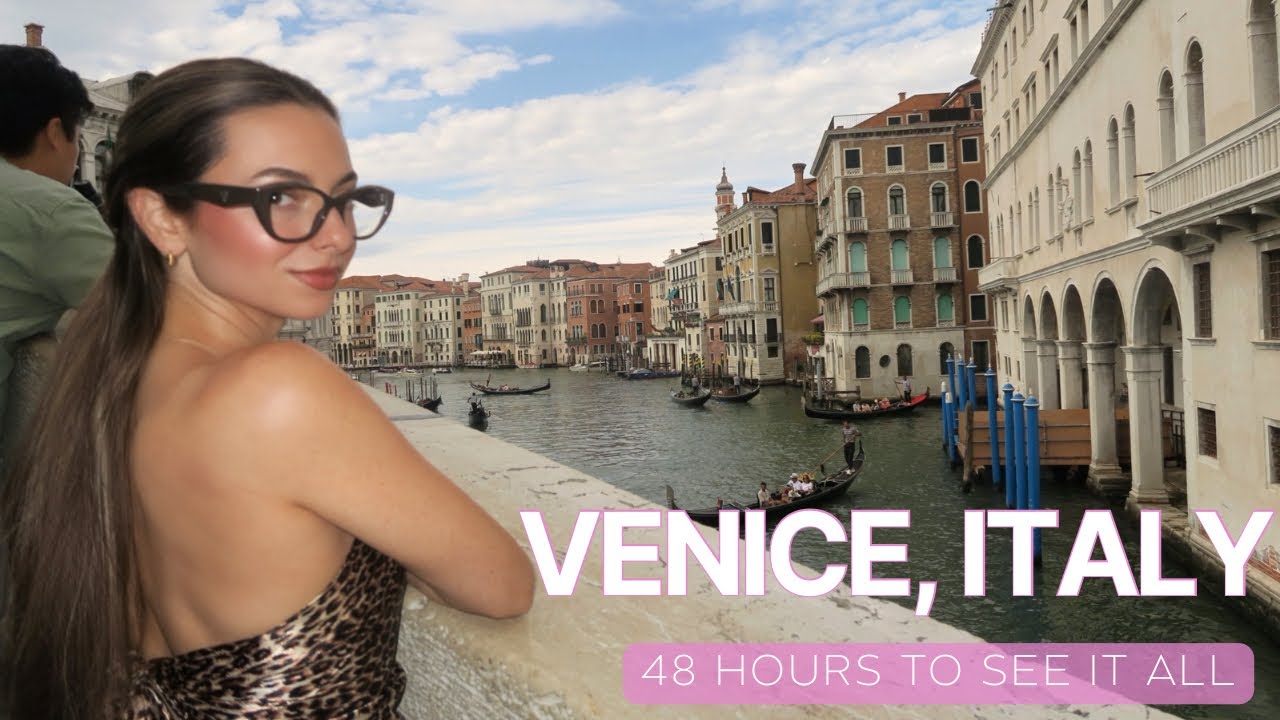 48 Hours in Venice Travel Vlog | Gondolas, Classic Sights & the Best Local Food! 🇮🇹