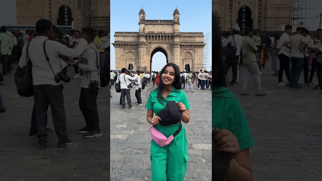 Gate way of india&hellip;.😍 #payalpanchal #shorts #minivlog