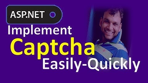 Add and Implement Captcha Control in ASP dot net App