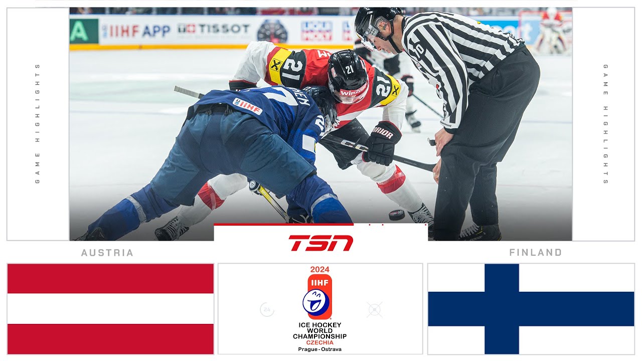 Austria vs. Finland Highlights | 2024 Men's World Hockey