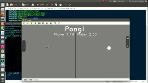 Fun With OpenCV - Pong