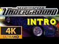 Need For Speed Underground Intro AI Enhanced 4K 60fps 