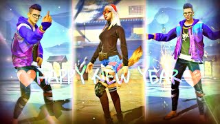Happy New Year 2022 ✨ // Free Fire Status Video // Attitude Shayari // #short Thumb