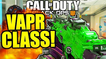BEST GUN IN BLACK OPS 4 "VAPR-XKG BEST CLASS SETUP" COD BO4 VAPR BEST CLASS SETUP BLACK OPS 4!