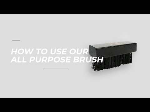 How to use our all purpose brush | The Sneaker Laundry