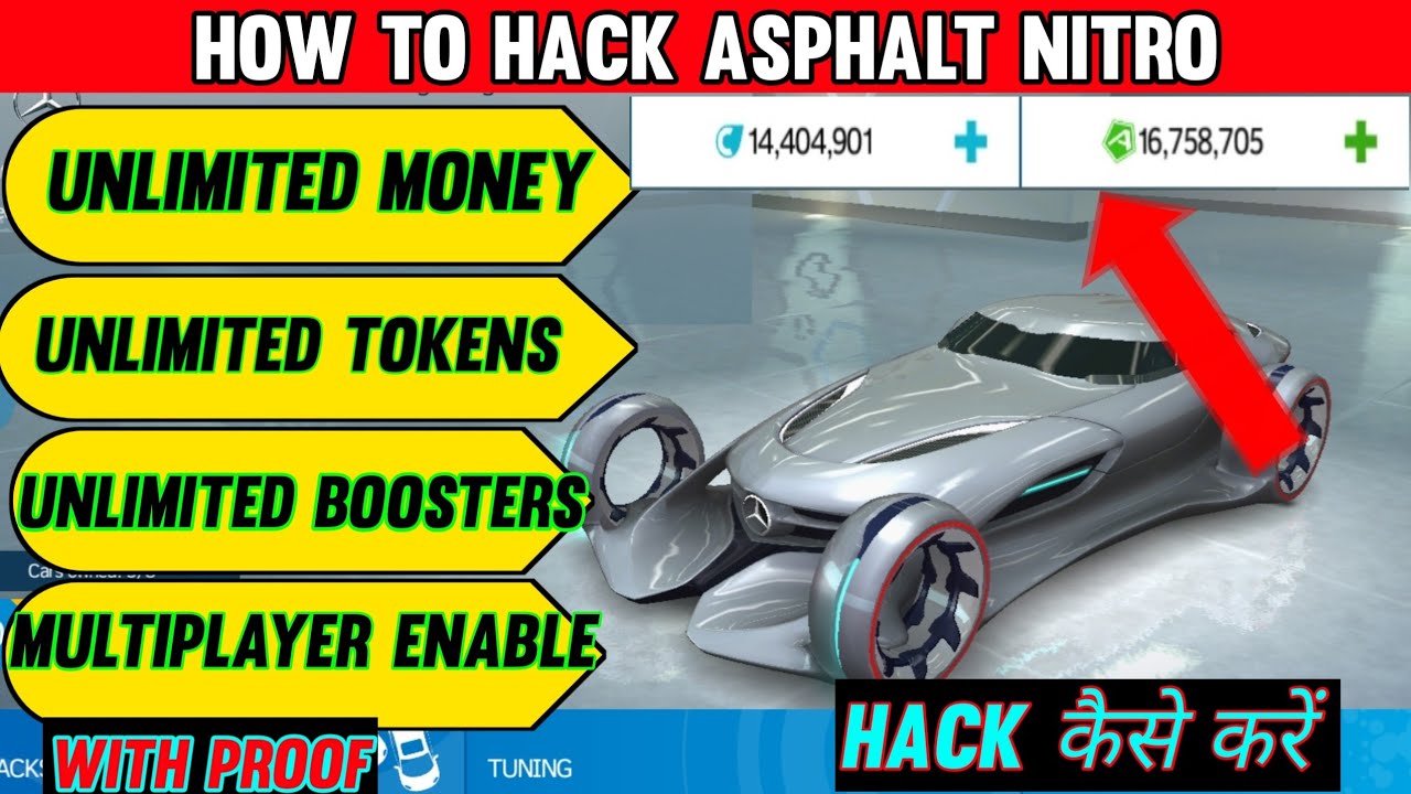 How to Get Unlimited Money in Asphalt Nitro || 100 % Working Trick ||