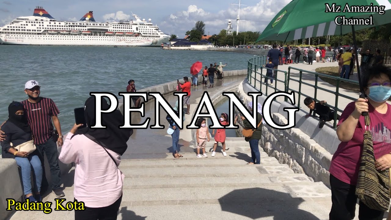 Padang Kota Lama 2022 Kini Berwajah Baru | Walking Around Padang Kota Penang  - YouTube