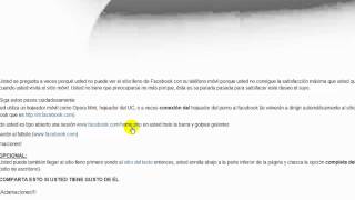Como tener acceso ala pagina completa de Facebook con su telefono movil