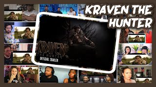 KRAVEN THE HUNTER - Official Red Band Trailer (HD) REACTION MASHUP