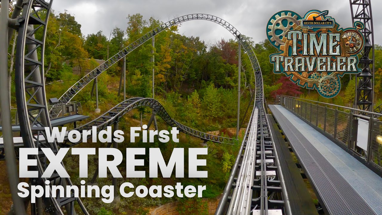 Time Traveler Front Row POV Silver Dollar City | First Ever Mack