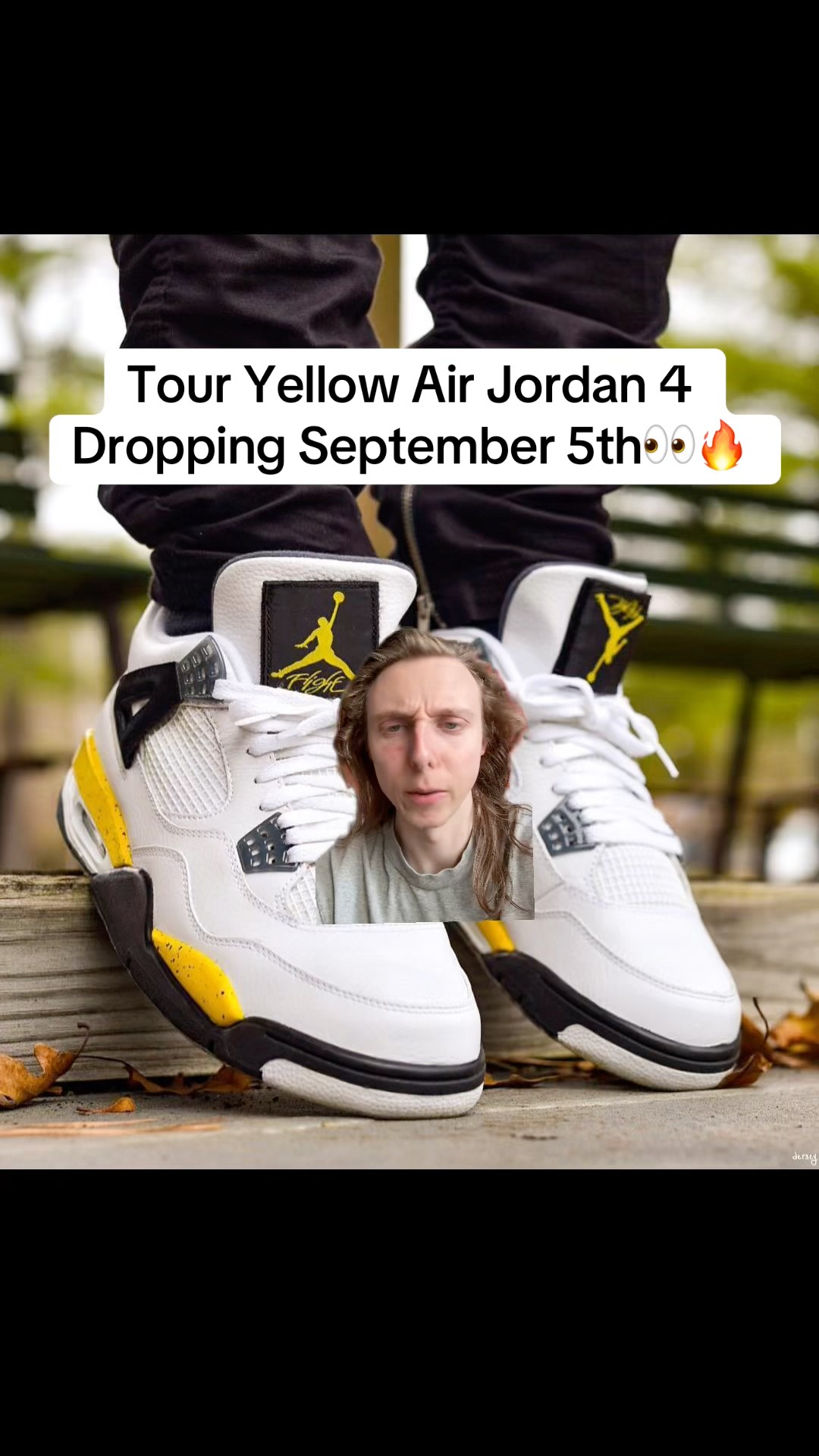 TOUR YELLOW AIR JORDAN 4 DROPS SEPTEMBER 5TH👀🔥COP OR DROP