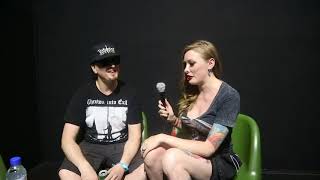 Michael Amott of Arch Enemy interview at Hellfest 2018