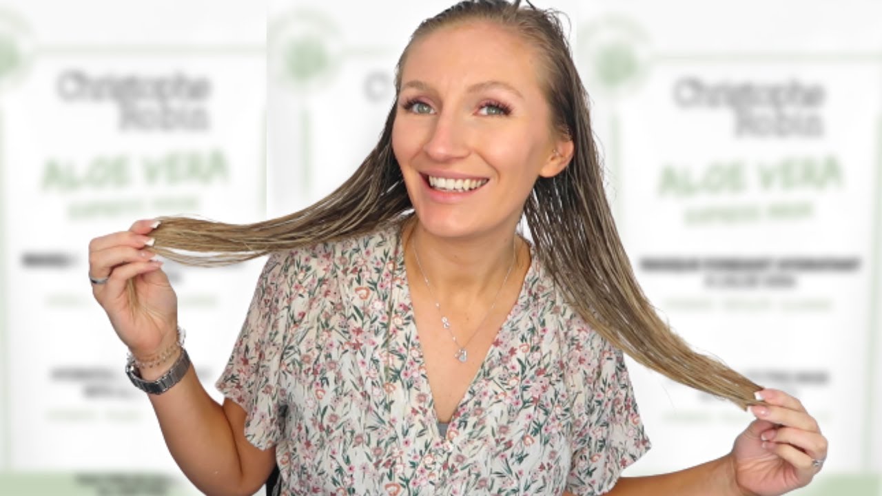 CHRISTOPHE ROBIN ALOE VERA EXPRESS MASK | RAPID HAIR MASK TO GET RESULTS!
