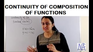 CALCULUS:CONTINUITY OF COMPOSITE FUNCTIONS: CONTINUITY & DIFFERENTIABILITY-PART 5 (CBSE CLASS XII)