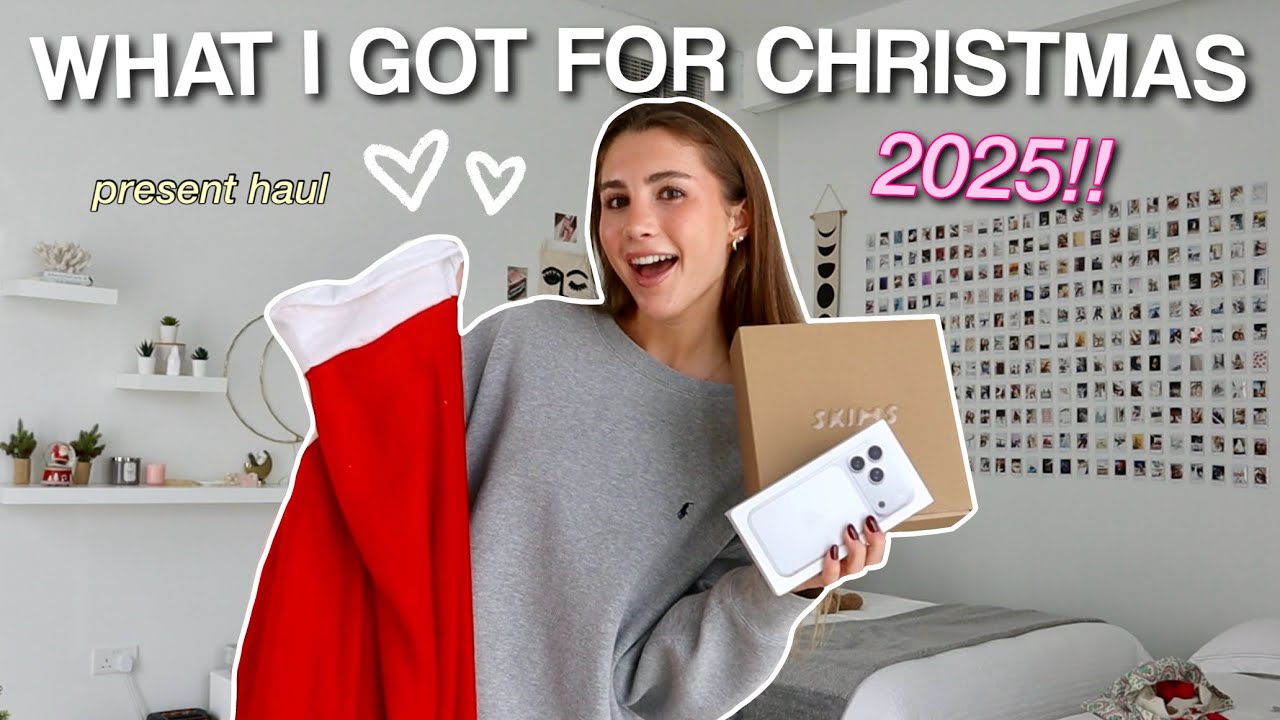 ЧТО Я ПОЛУЧИЛА НА РОЖДЕСТВО 2025 (подарки)