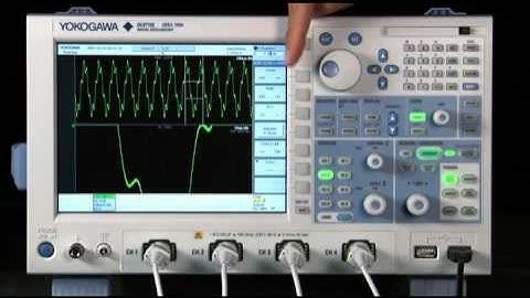 DL9000 Digital and Mixed Signal Oscilloscope - General Overview