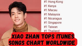 Xiao Zhan Tops iTunes Song Charts Worldwide With 