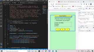 Fiz um quiz usando Javascript + HTML5 + CSS3 ( Obrigado Curso em vídeo )