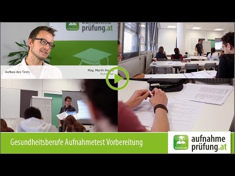 Vorbereitung auf FH Gesundheitsstudien Aufnahmetests