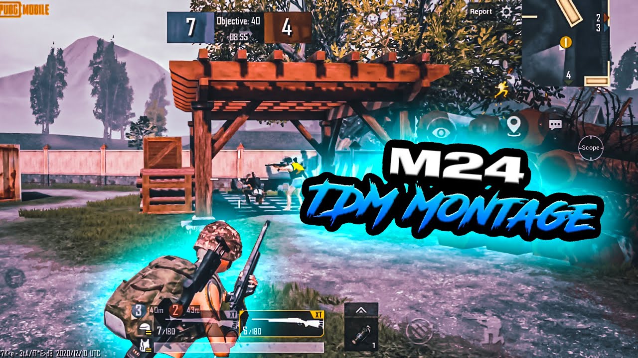 TDM Montage || M24 || PUBG Mobile || Vision Gaming - YouTube