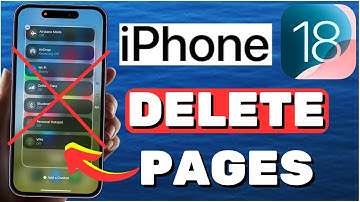 How To Remove A Page On Control Center in iOS 18
