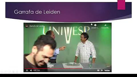 Qual é o dispositivo moderno que funciona de maneira semelhante a uma garrafa de Leyden?