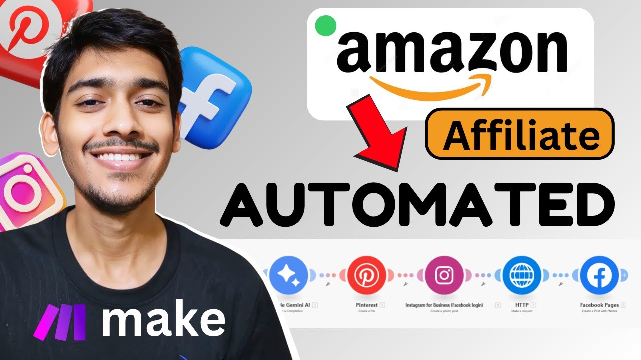 I Built an Amazon Affiliate System That Runs Itself (Using Make)