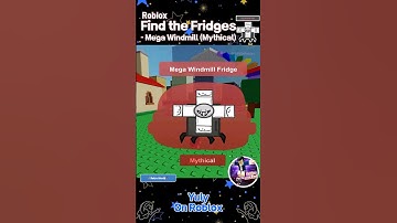 Mega Windmill (메가풍차,メガ風車),#FindtheFridges,#냉장고찾기,#冷蔵庫を見つける,#roblox,#로블록스,#ロブロックス,#Mythical,#신화,#神話,