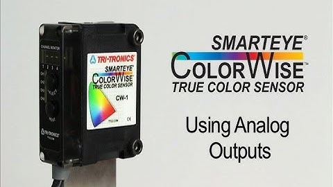 COLORWISE:  Using Analog Outputs