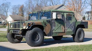 1992 AM General Humvee M998 Walk-around Video