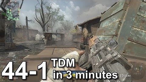 Call of Duty: Black Ops 44-1 in 3 minutes (PC gameplay)