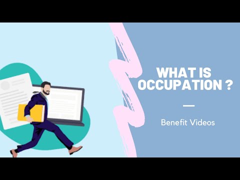 What Is Occupation ?