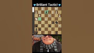 Brilliant Bishop Sac Tactic! - Daily Brilliancy #140