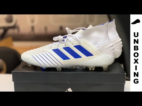 adidas predator 19.1 white blue