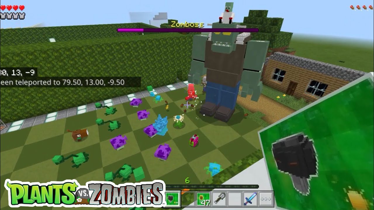 minecraft plants vs zombies 2 mod minecraft plants vs zombies 2 mod
