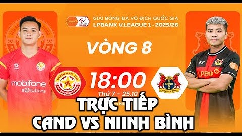 🔴 Trực Tiếp | PVF-CAND vs Ninh Bình | Vòng 8 Vluegua 2025