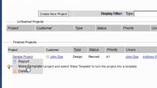 Create a Project Template from a completed project