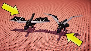 500,000 TNT vs 2 ENDER DRAGONS | Minecraft
