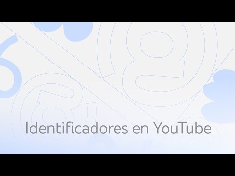 Identificadores en YouTube