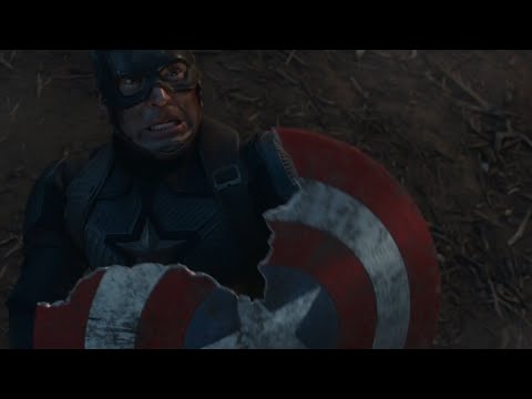 Thanos Breaks Cap&#039;s Shield Scene : Avengers Endgame(2019)