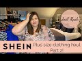 PLUS SIZE SHEIN HAUL! Curve style and fashion - when it just goes WRONG! | Just Rach ♡