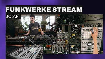 Jo:af - Berliner Funkwerke Vol. 3 Techno #liveperformance #dawless