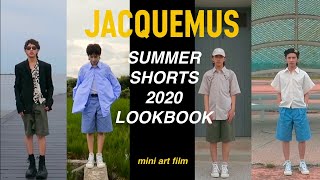 JACQUEMUS SHORTS LOOKBOOK - Wes Anderson inspired mini fashion film 一條短褲撐過整個夏天