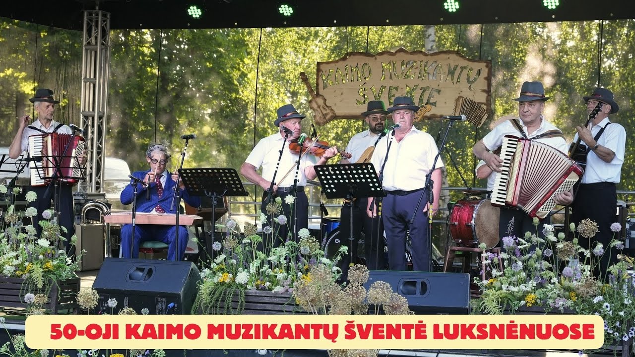 50-oji kaimo muzikantų šventė Luksnėnuose 2024 07 19 Alytaus rajonas