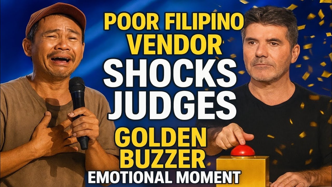 Poor Filipino Vendor SHOCKS Judges on Got Talent | Golden Buzzer Emotional Moment 2025