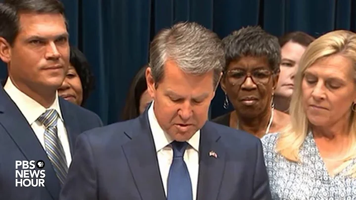 WATCH: Georgia Gov. Brian Kemp is set to sign controversial abortion bill into law