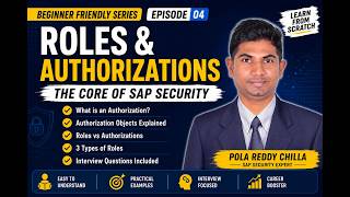 Roles and Authorizations in SAP Security Explained | Episode 04
