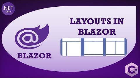 Layouts in Blazor