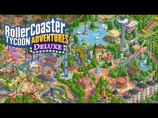 RollerCoaster Tycoon Adventures Deluxe (2023), PS5 Game