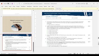 cengage powerpoint module 4 eom end of module "Delbrook Community Center Achievements Presentation"
